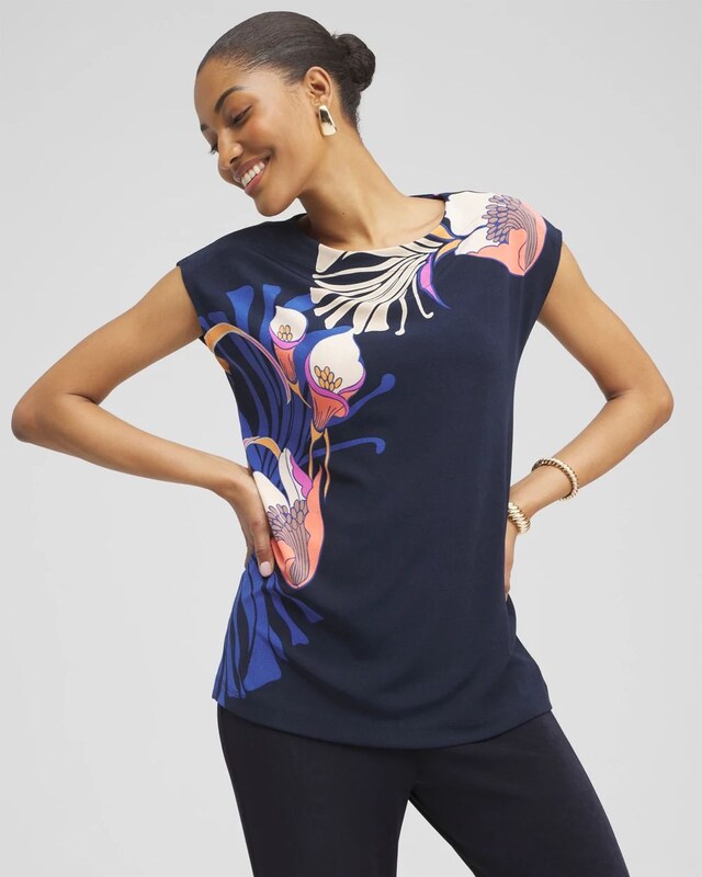 Travelers Floral Tunic